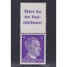 ALEMANIA 1941 ESTAMPILLAS SE-TENANT ZUSAMMENDRUCKE NUEVAS CON GOMA MI S282